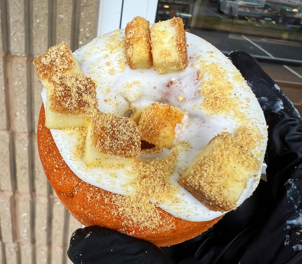 Pumpkin Cheesecake Power Donut🍩