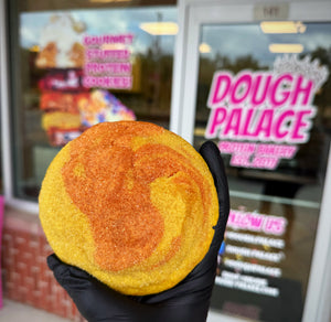 Pumpkin Cornbread Swirl Glam Cookie