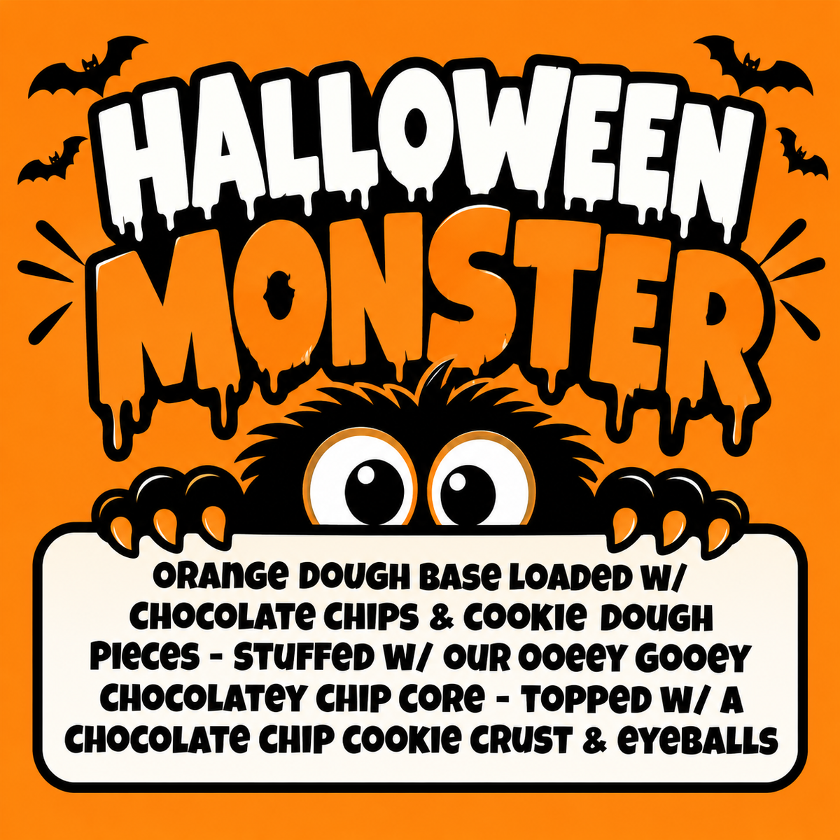 Halloween Monster Glam Cookie