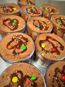 Gluten Free M&M Brownie Batter