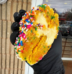 Golden Cheesecake Batter Glam Cookie