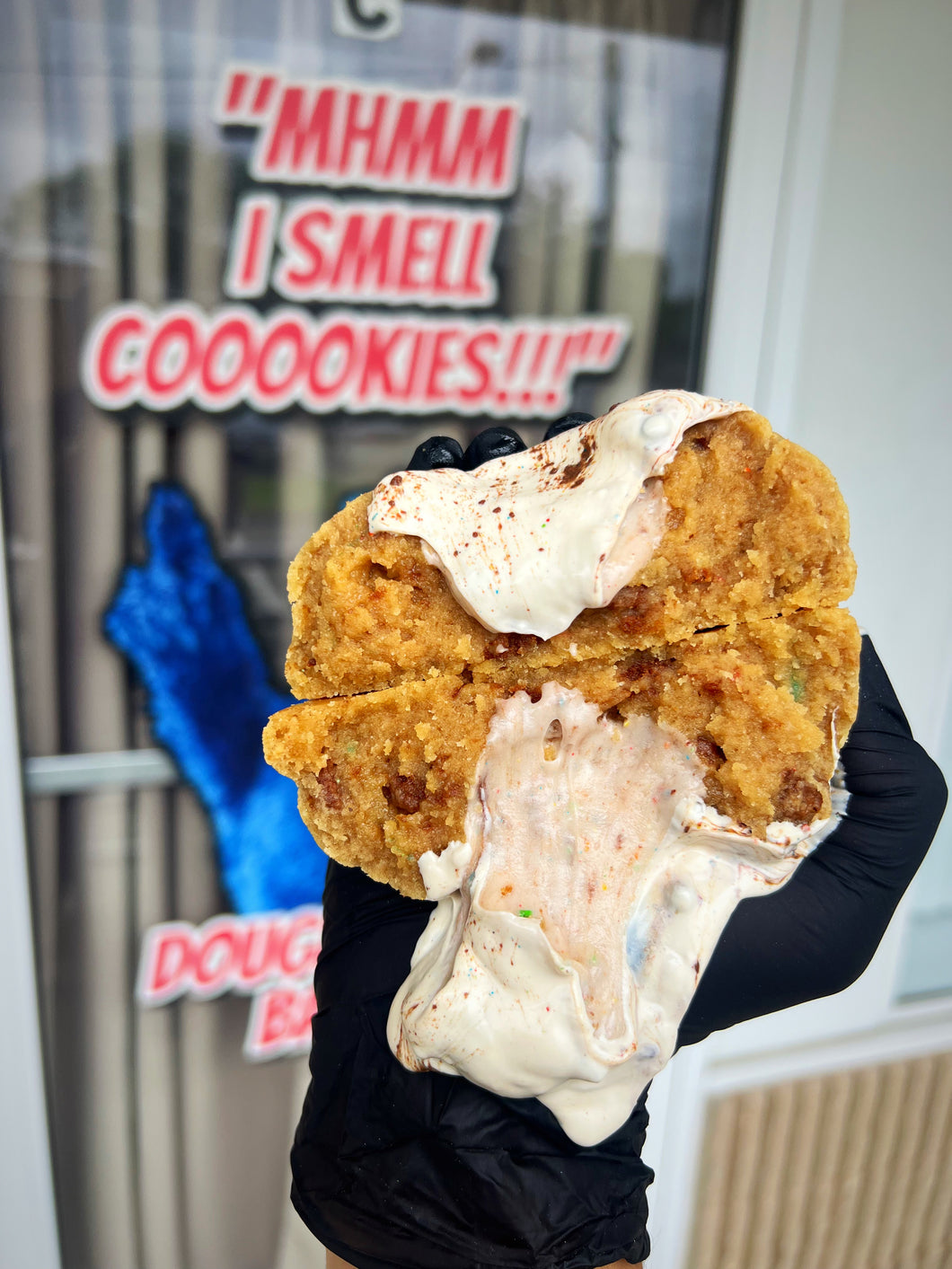 Biscoff M&M Glam Cookie