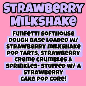Strawberry Milkshake Glam Cookie