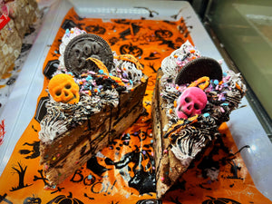 Halloween Cake Slices