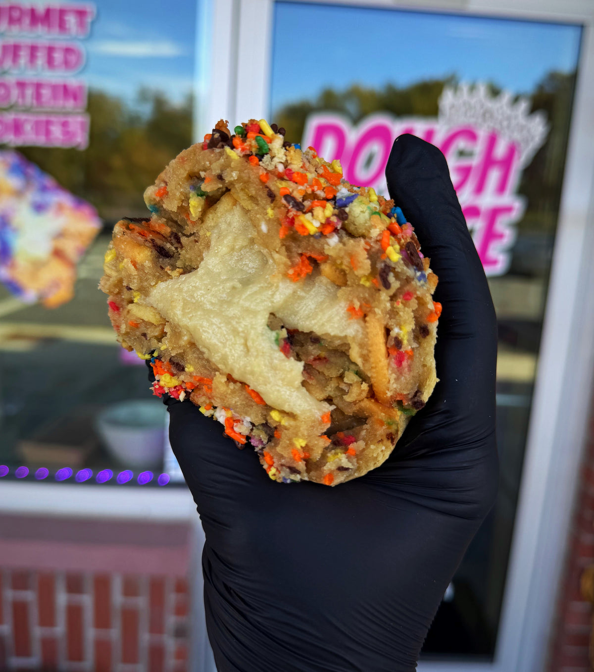 Golden Ghoul Glam Cookie