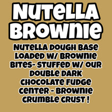 Load image into Gallery viewer, Nutella Brownie Glam Cookie
