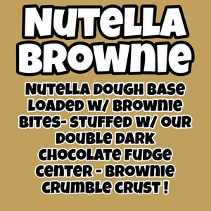 Nutella Brownie Glam Cookie