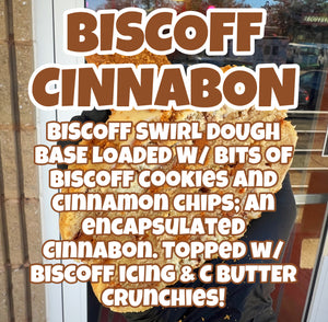 Biscoff Cinnabon Glam Cookie