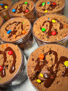 Gluten Free M&M Brownie Batter