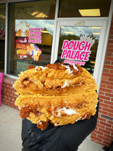Load image into Gallery viewer, Oatmeal Creme Party Glam Cookie
