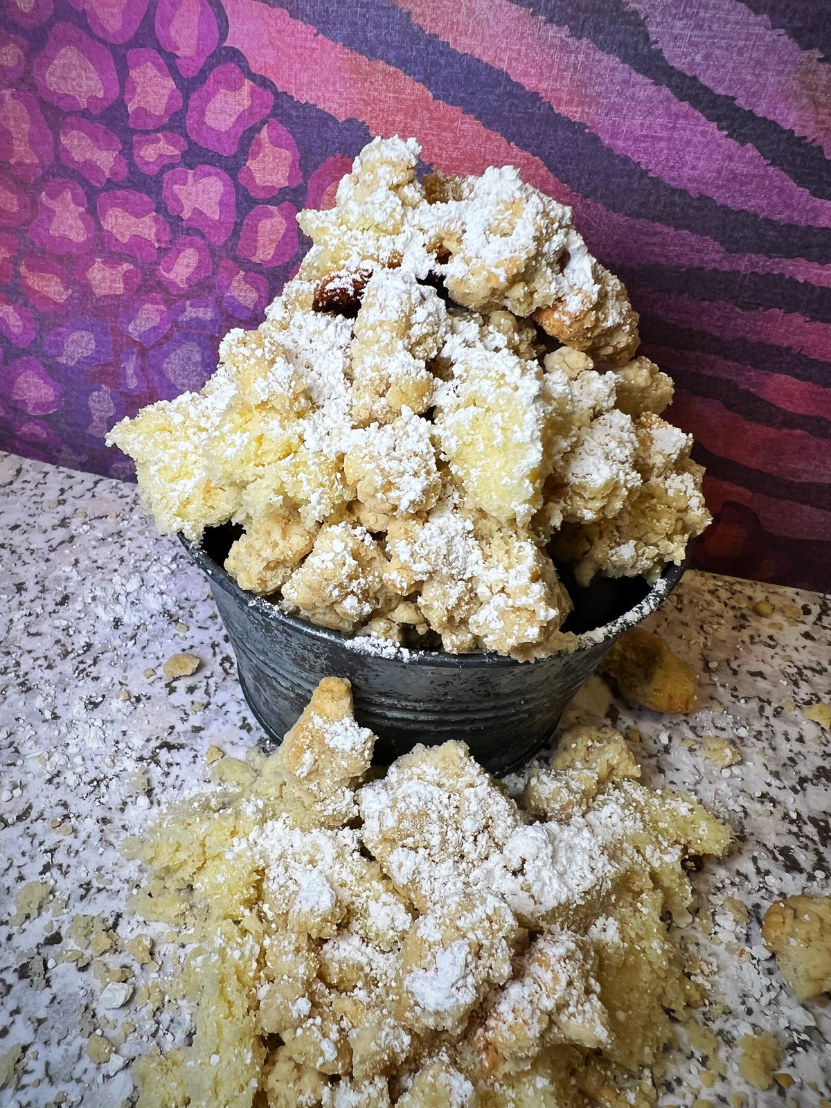 Crumb Cake Creamy Crumbles