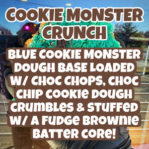 Cookie Monster Crunch Glam Cookie