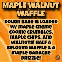 Load image into Gallery viewer, Maple Walnut Waffle Glam Cookie
