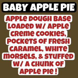 Baby Apple Pie Glam Cookie