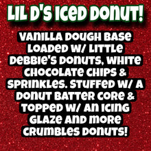 Load image into Gallery viewer, Lil D’s Iced Donut Glam Cake

