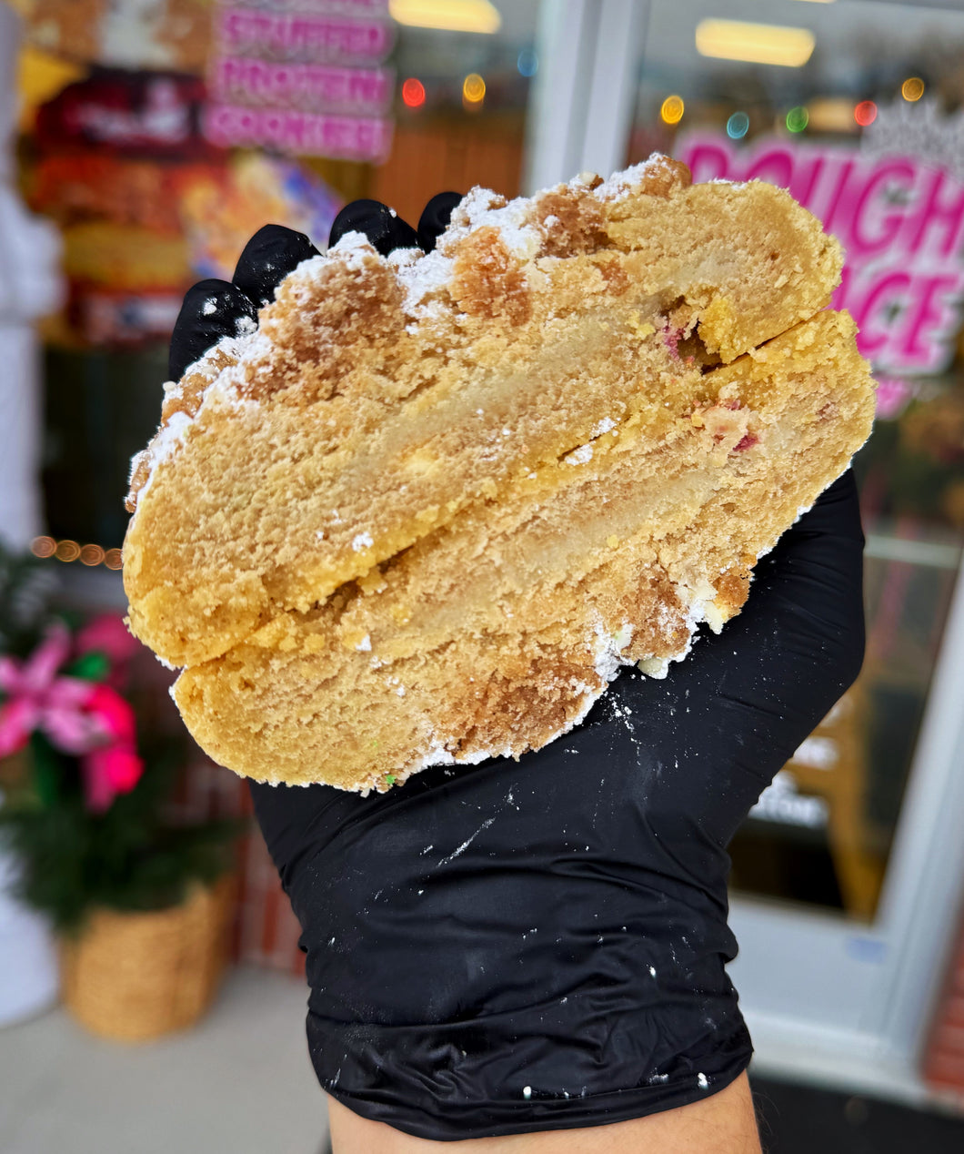 Christmas Crumb Cake Glam Cookie