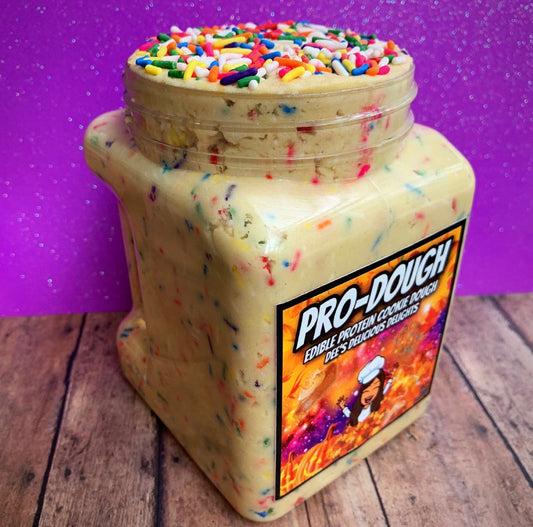 Rainbow Confetti Pro-Dough 38oz (Vegan Friendly)