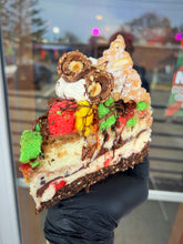 Load image into Gallery viewer, Rainbow Ferrero Cheesecake Slice
