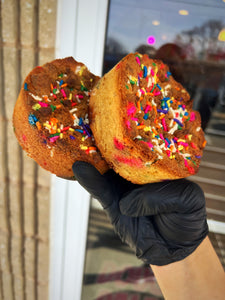 Funfetti Blondie Crumb Cake