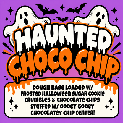 Haunted Chocolate Chip Glam Cookie