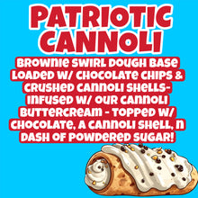 Load image into Gallery viewer, Patriotic Cannoli Glam Cookie
