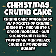 Load image into Gallery viewer, Christmas Crumb Cake Glam Cookie
