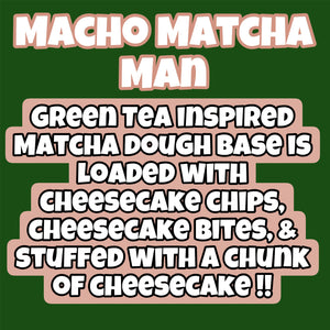 Macho Matcha Man Glam Cookie