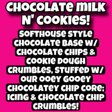 Load image into Gallery viewer, Chocolate Milk n’ Cookies Glam Cookie
