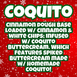 Coquito Glam Cookie