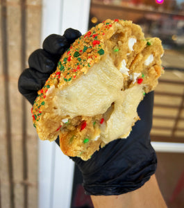 Christmas Crumble Glam Cookie