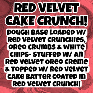 Red Velvet Cake Crunch Glam Cookie