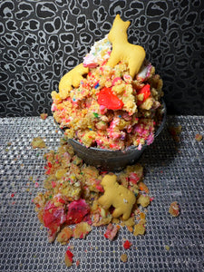 Frosted Animal Cracker Creamy Crumbles