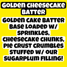 Load image into Gallery viewer, Golden Cheesecake Batter Glam Cookie
