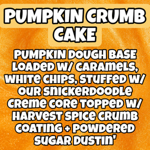 Pumpkin Crumb Cake Glam Cookie