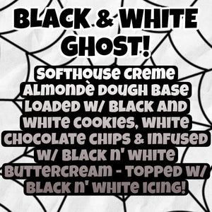 Black & White Ghost Glam Cookie