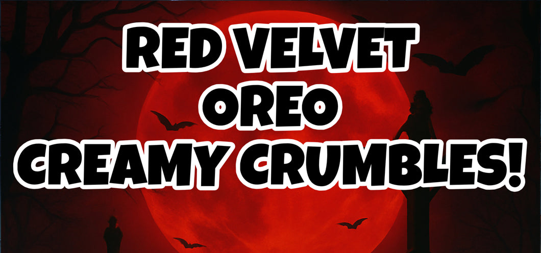 Red Velvet Oreo Creamy Crumbles