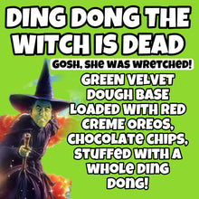 Load image into Gallery viewer, Ding Dong The Witch is Dead Glam Cookie
