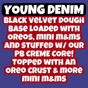 Young Denim Glam Cookie