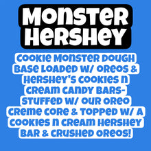 Load image into Gallery viewer, Monster Hershey Glam Cookie
