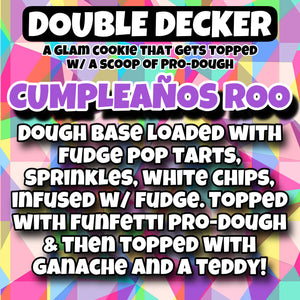 Double Decker: Cumpleaños Roo Glam Cookie