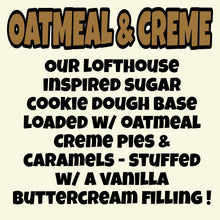 Load image into Gallery viewer, Oatmeal &amp; Creme Glam Cookie
