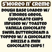 Load image into Gallery viewer, S’moreo n’ Creme Glam Cookie
