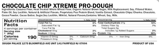 Chocolate Chip Xtreme Pro-Dough