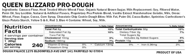 Queen Blizzard Pro-Dough