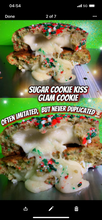 Load image into Gallery viewer, Sugar Cookie Kiss Glam Cookie
