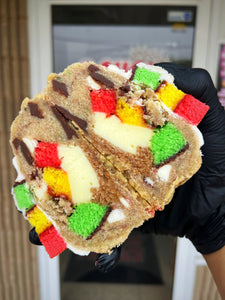 Rainbow Cookie Cheesecake Glam Cookie