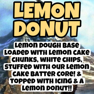 Lemon Donut Glam Cookie