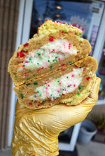 Load image into Gallery viewer, Cake Batter Roo Glam Cookie🎅🏼🌴
