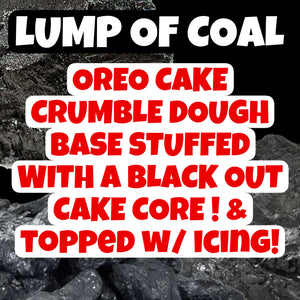 Lump Of Coal Glam Cookie🎅🏼🌴