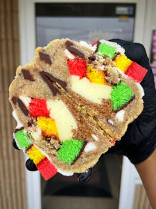 Rainbow Cookie Cheesecake Glam Cookie
